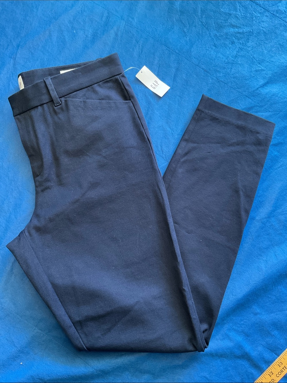 12 Tall, GAP Women's Dark Navy Skinny Ankle Pants